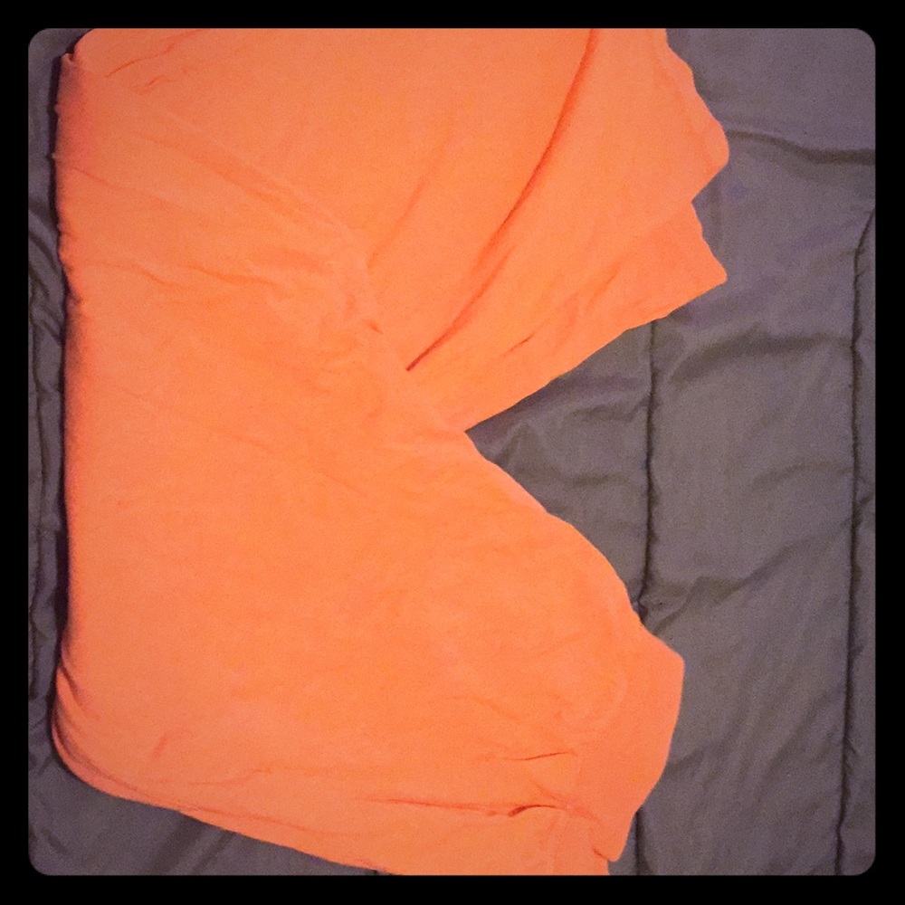 Salmoned colored woman’s joggers